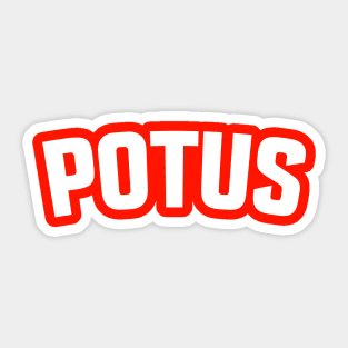 POTUS Sticker